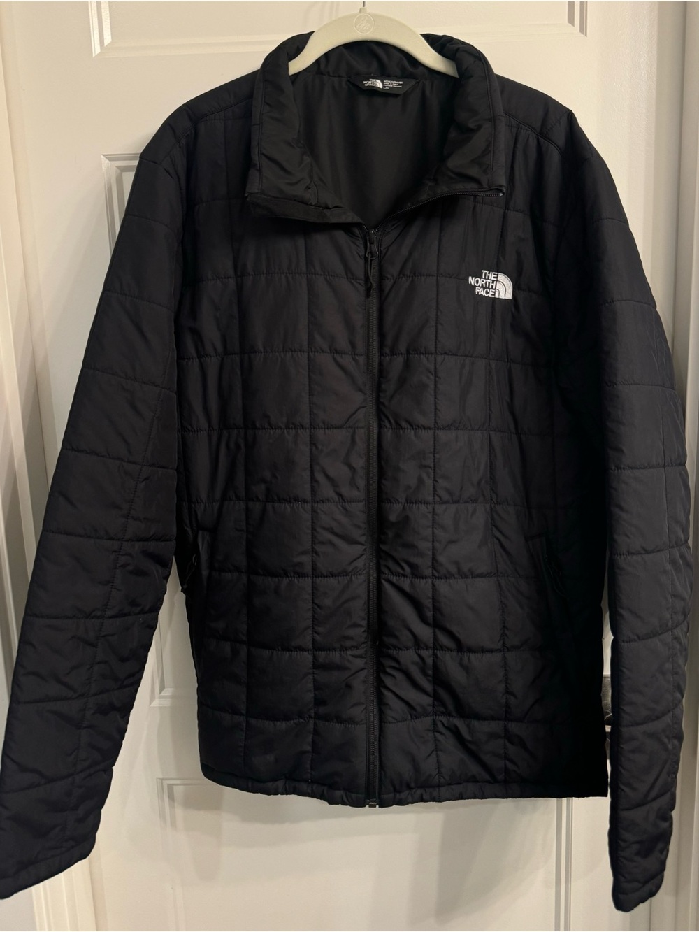 The North Face Black Men's Quilted Puffer Harway Jacket- Large